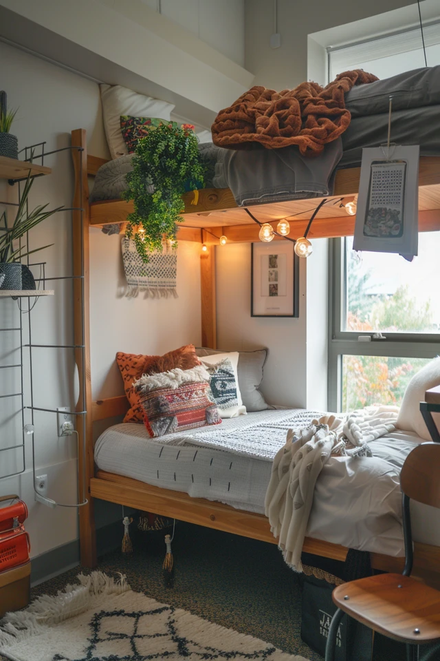 Dorm Room Ideas for a Rustic Chic Style