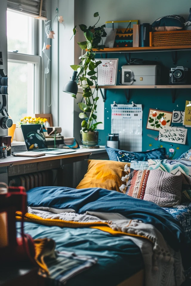 Tips for Maximizing Space in a Small Dorm Room - photo 2