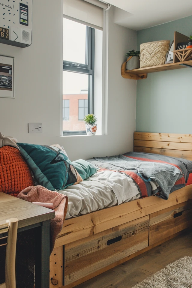 Dorm Room Ideas for a Soft and Serene Look
