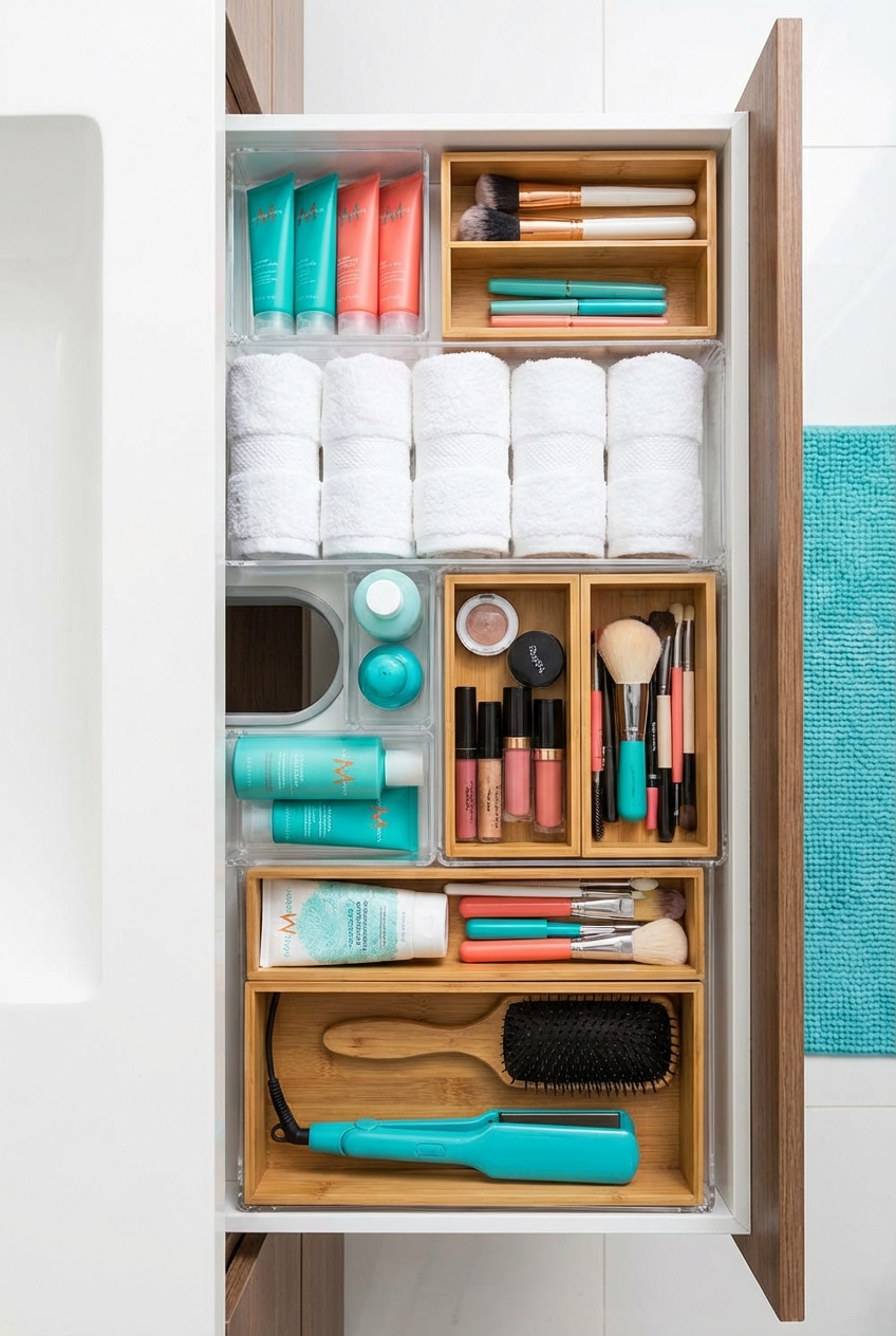 How To Organize A Deep Bathroom Drawer: Efficient Storage Tricks - Featured Image