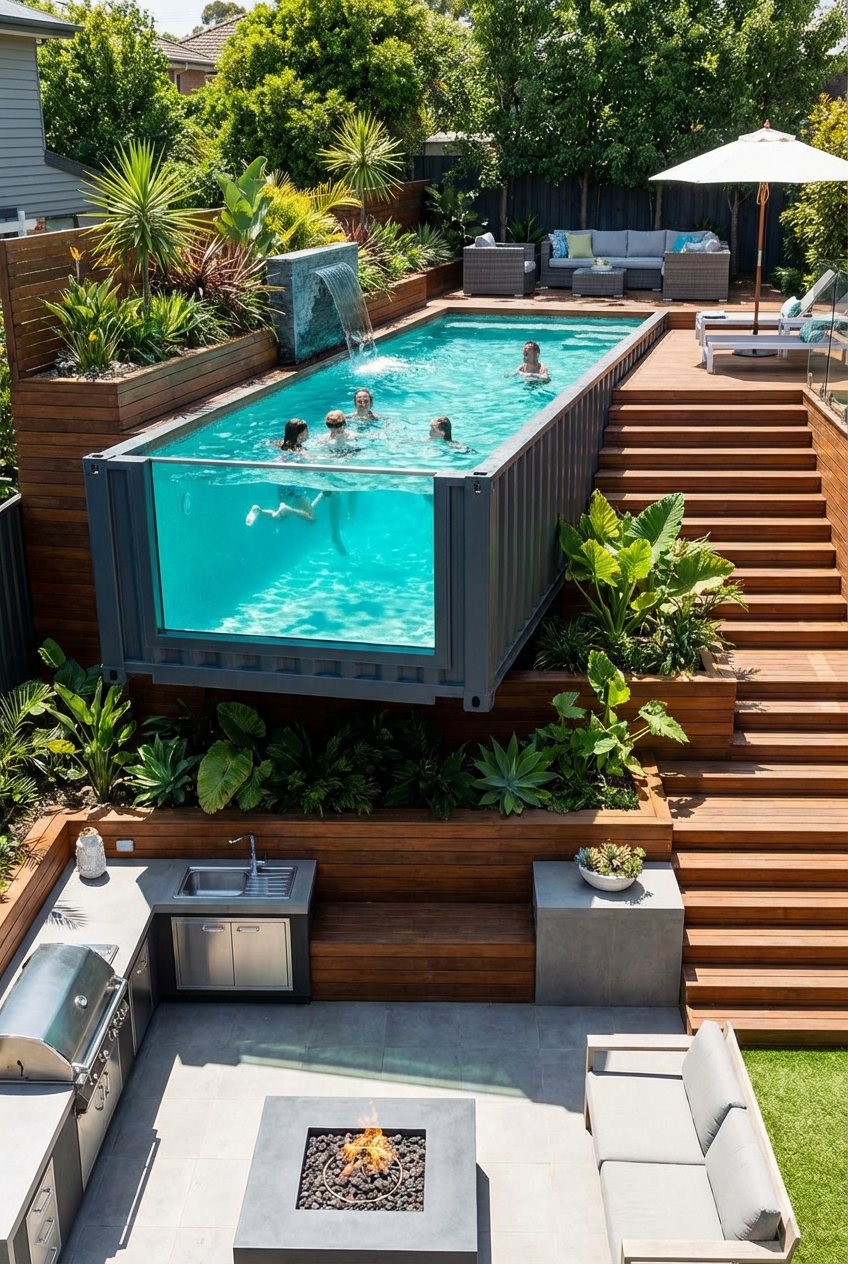 Innovative Container Pool Ideas for Your Backyard - Featured Image