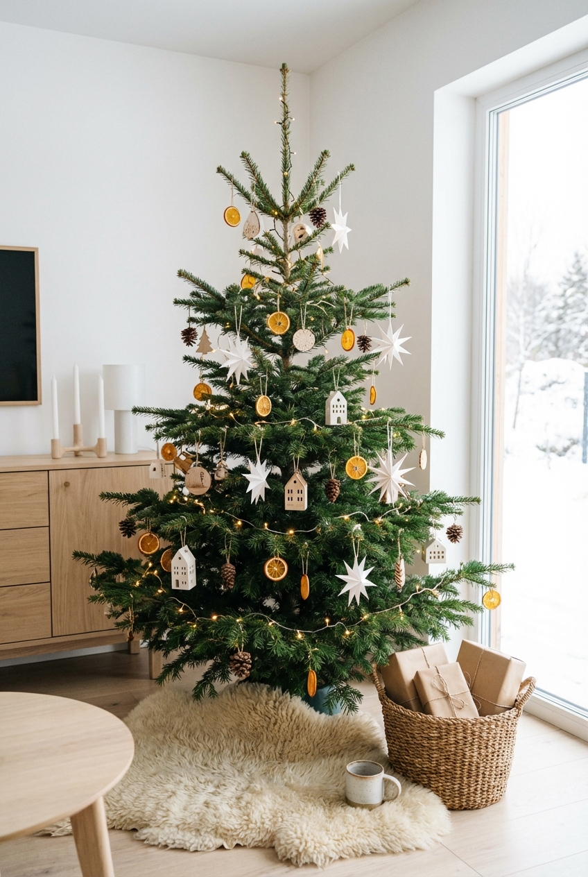 Nordic Christmas Tree: Elegant Holiday Decor Ideas - Featured Image