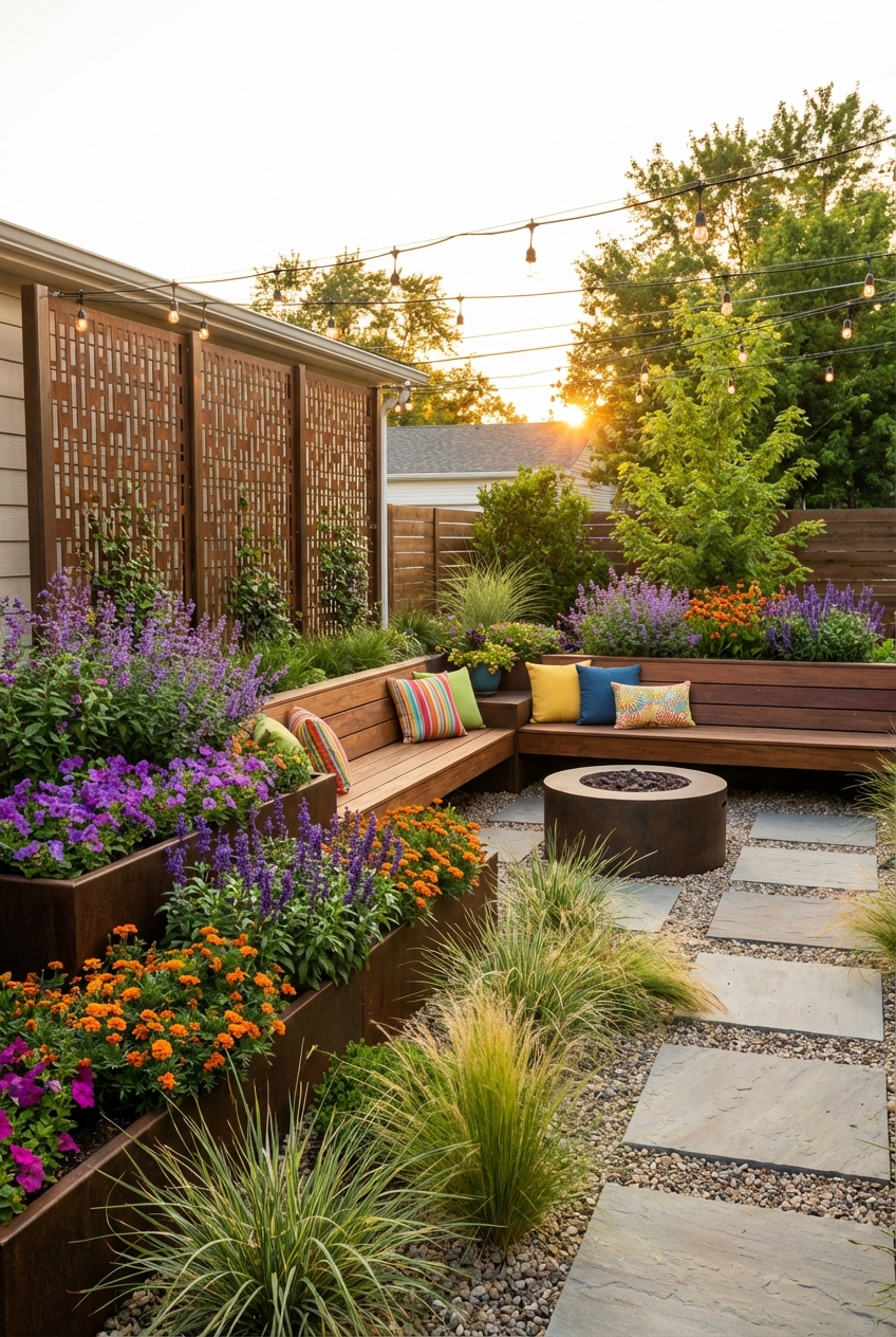 Creative Corner Landscaping Backyard Ideas - Featured Image