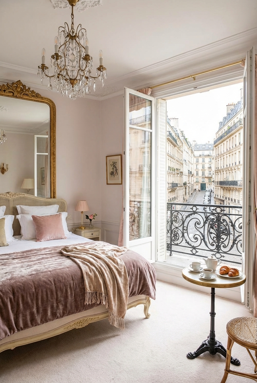Parisian Bedroom Decor Ideas for Chic Interiors - Featured Image