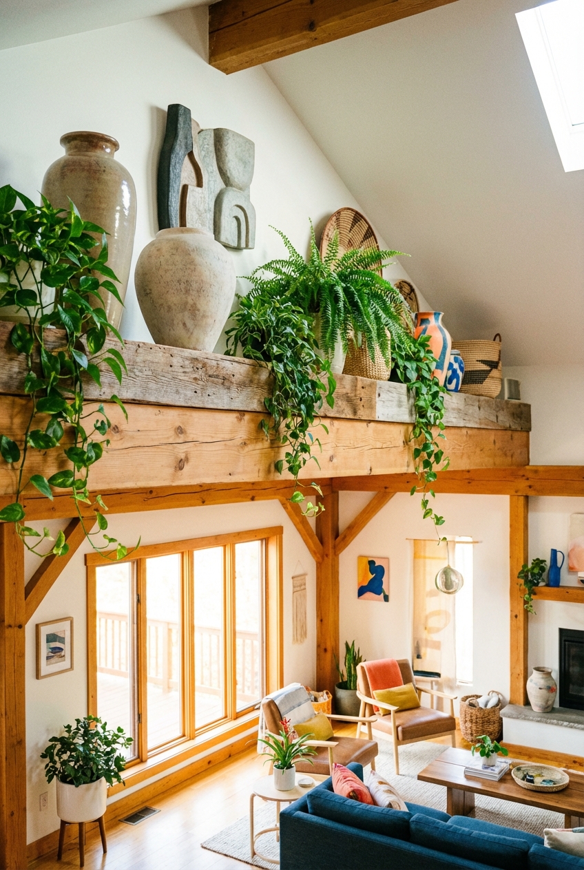 Vaulted Ceiling Ledge Decor Tips & Inspiration - Featured Image