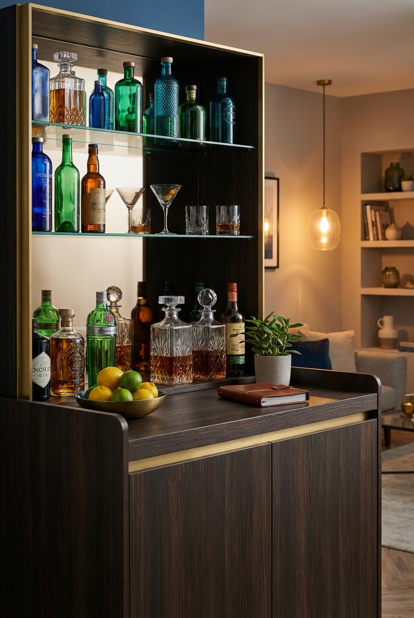 5 Tips for Choosing the Perfect Home Bar Cabinet - Featured Image
