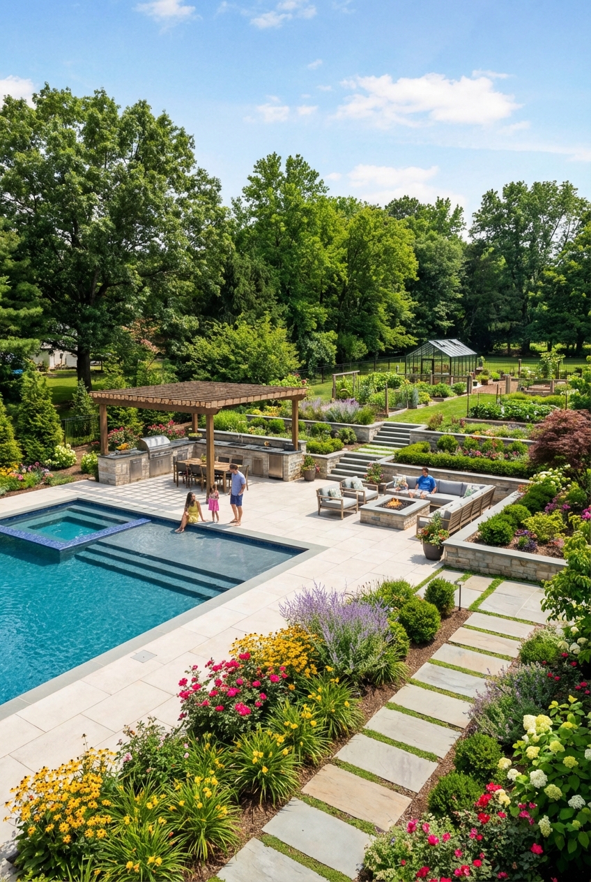 1-2 Acre Backyard Ideas for Your Dream Outdoor Space - Featured Image