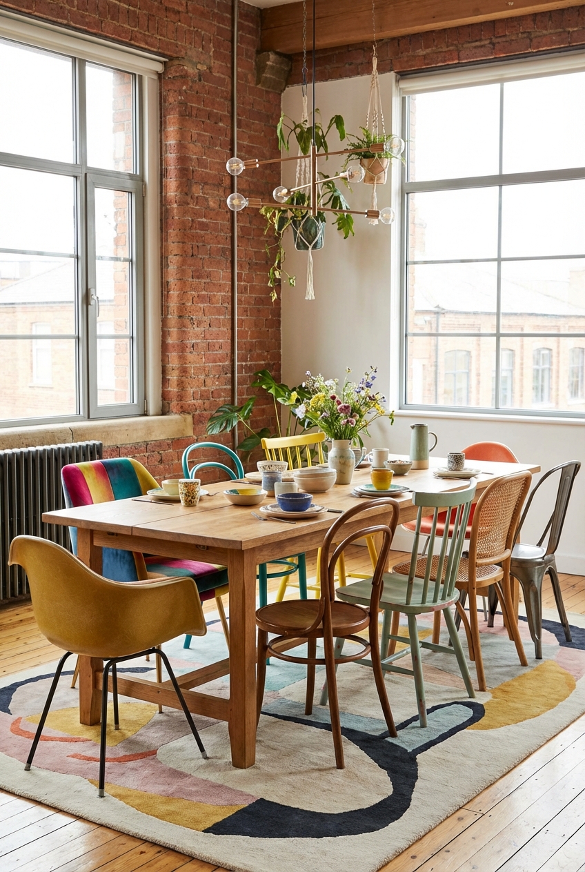 Mixed Dining Chairs Ideas for Eclectic Spaces - Featured Image