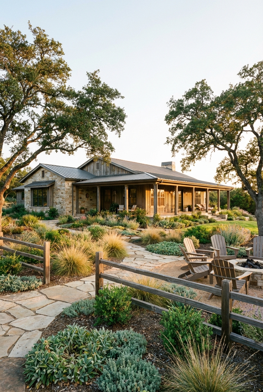 Ranch House Landscape Ideas for a Charming Yard - Featured Image