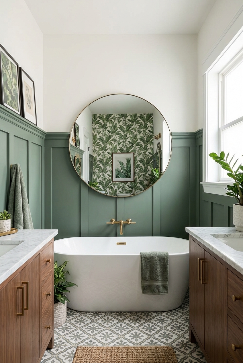 Chic Board and Batten Bathroom Ideas to Inspire - Featured Image