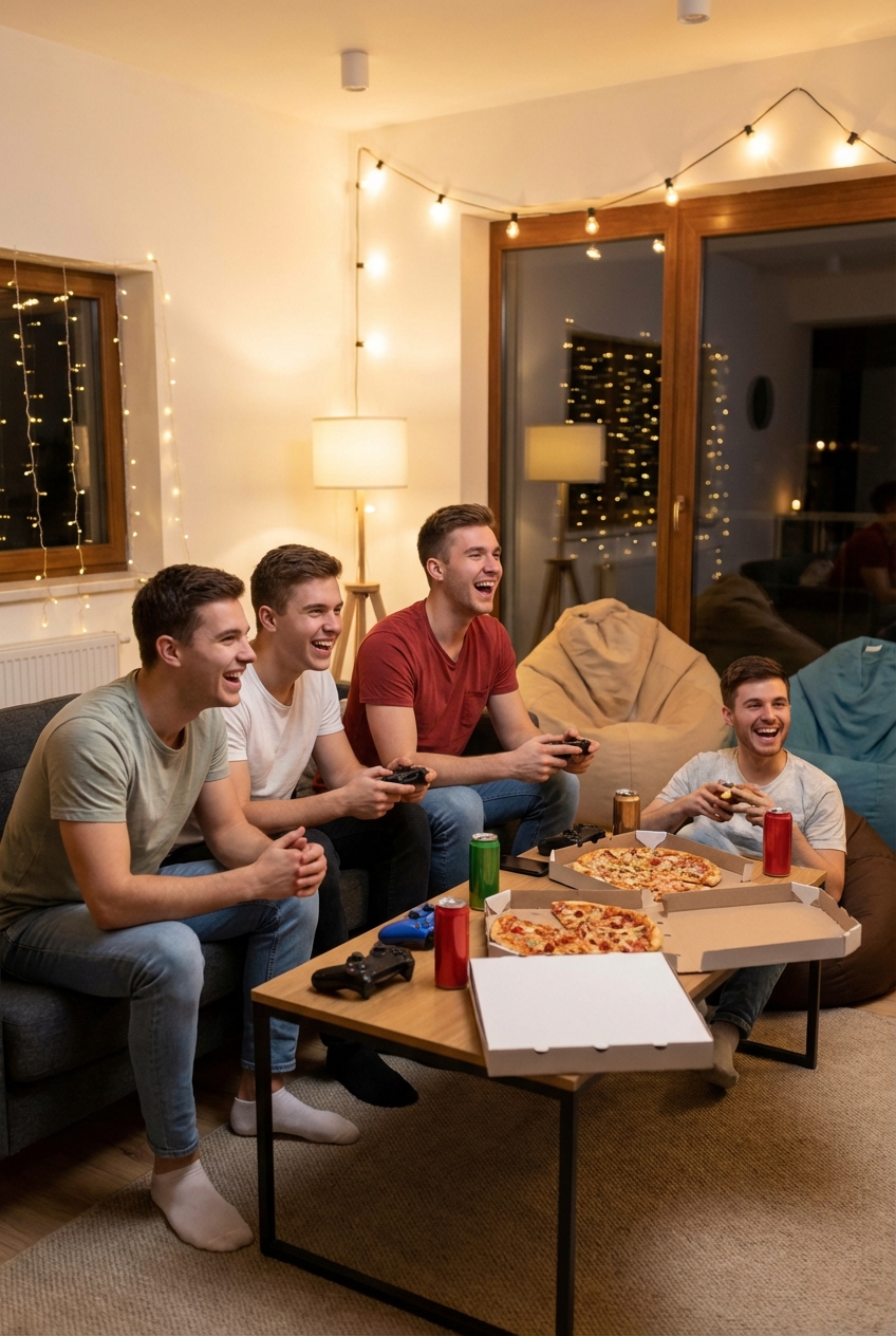 18th Birthday Party Ideas for Guys at Home Fun - Featured Image