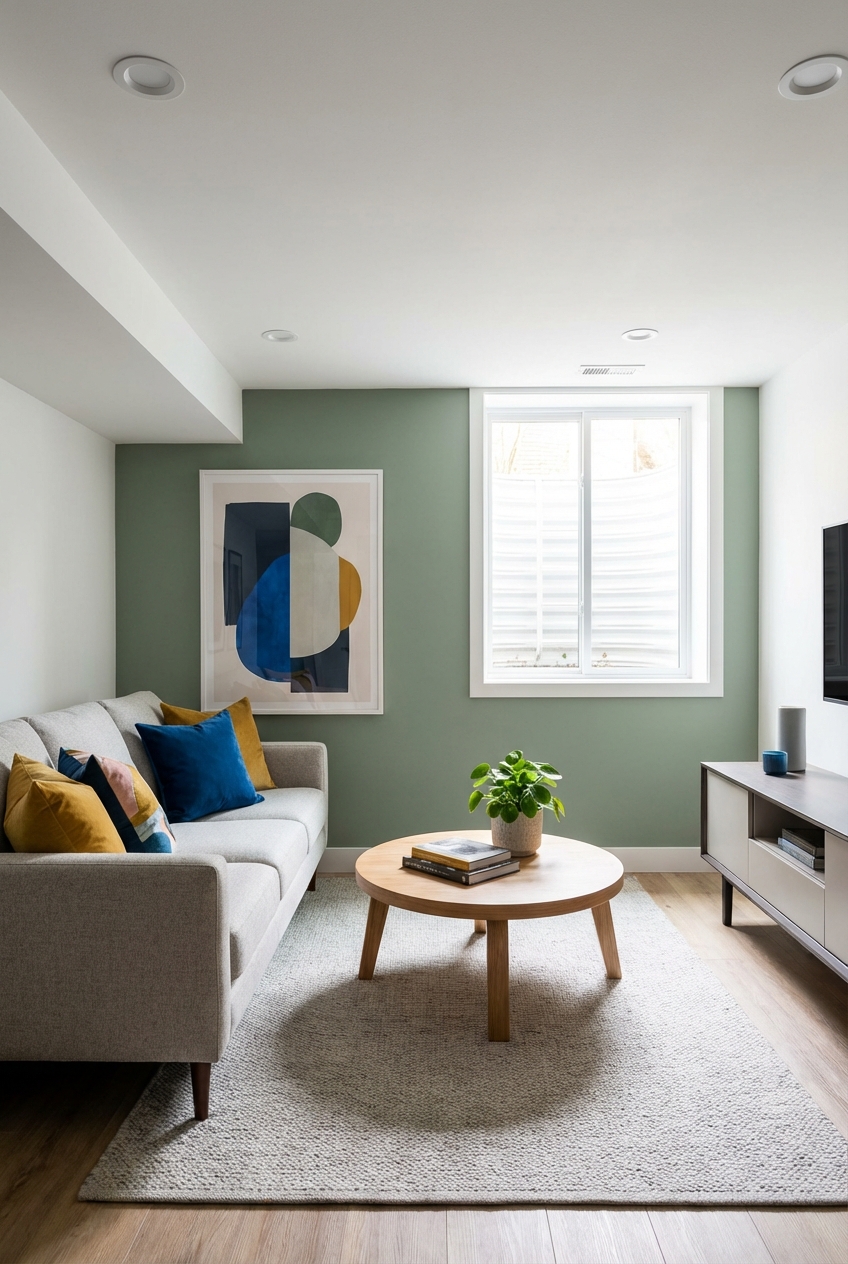 5 Tips for Decorating an 8’ Basement - Featured Image