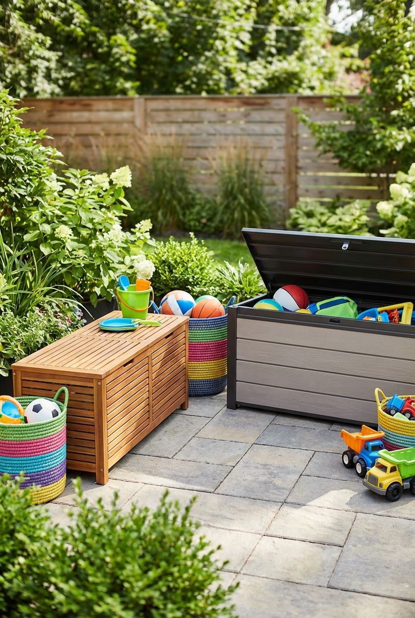 How To Store Toys Outside: Outdoor Toy Storage Solutions - Featured Image