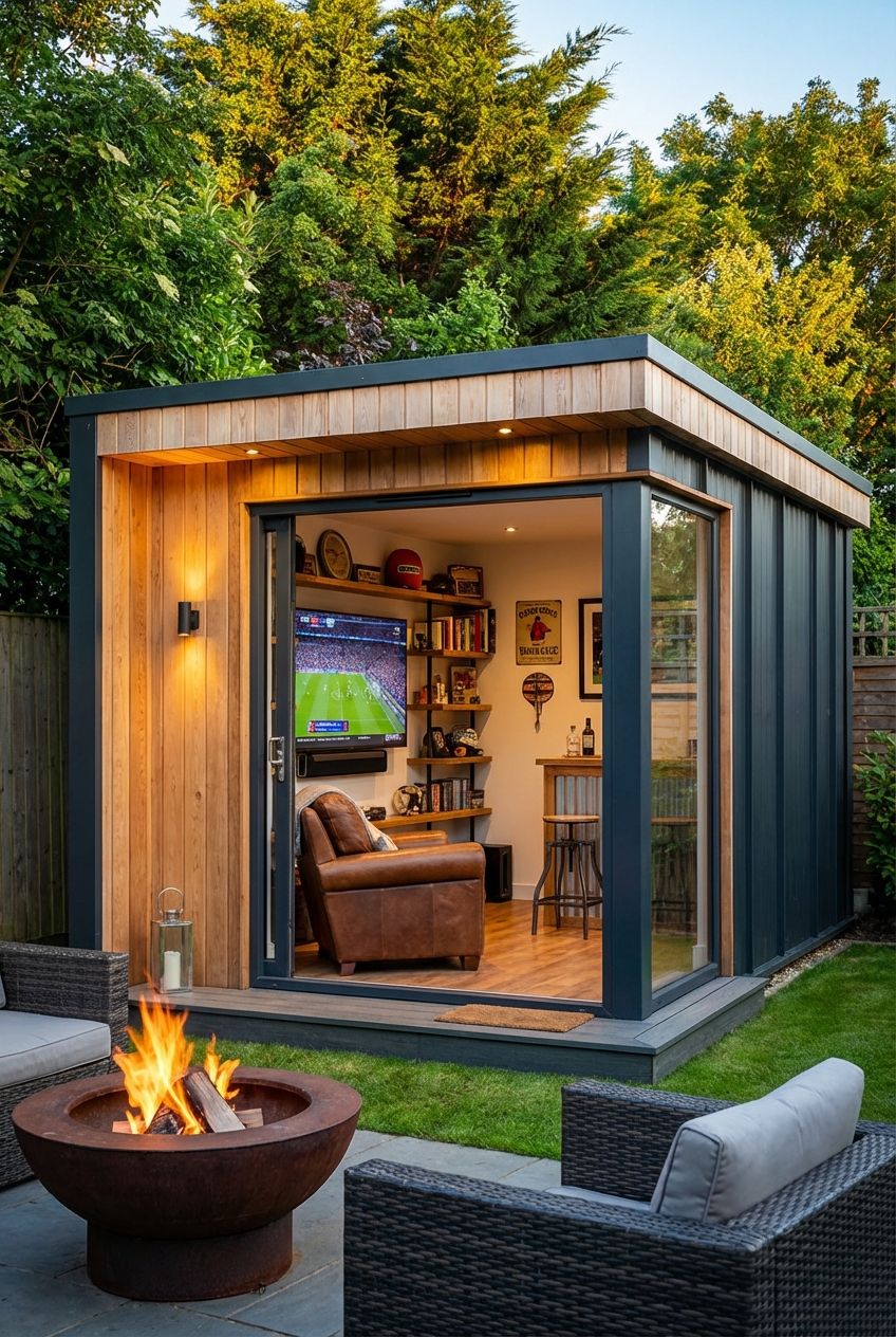 Man Cave Shed Ideas for Your Ultimate Retreat - Featured Image