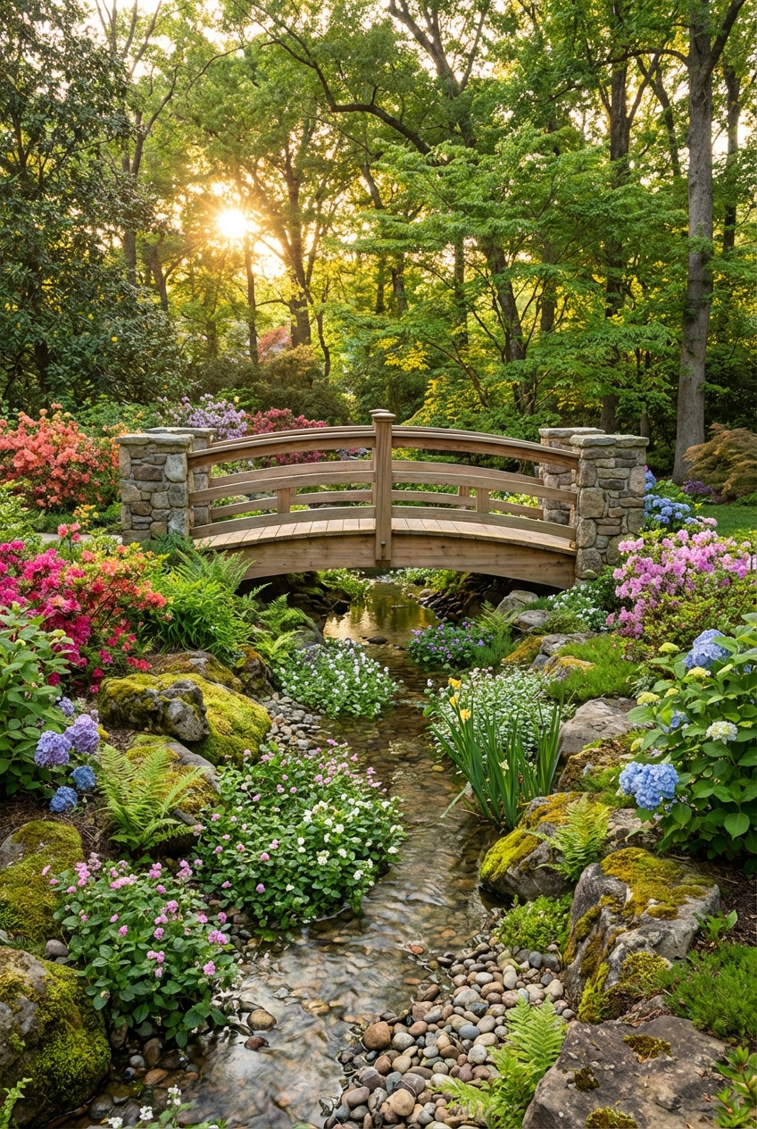 Small Garden Bridge Ideas for Enchanting Landscapes - Featured Image