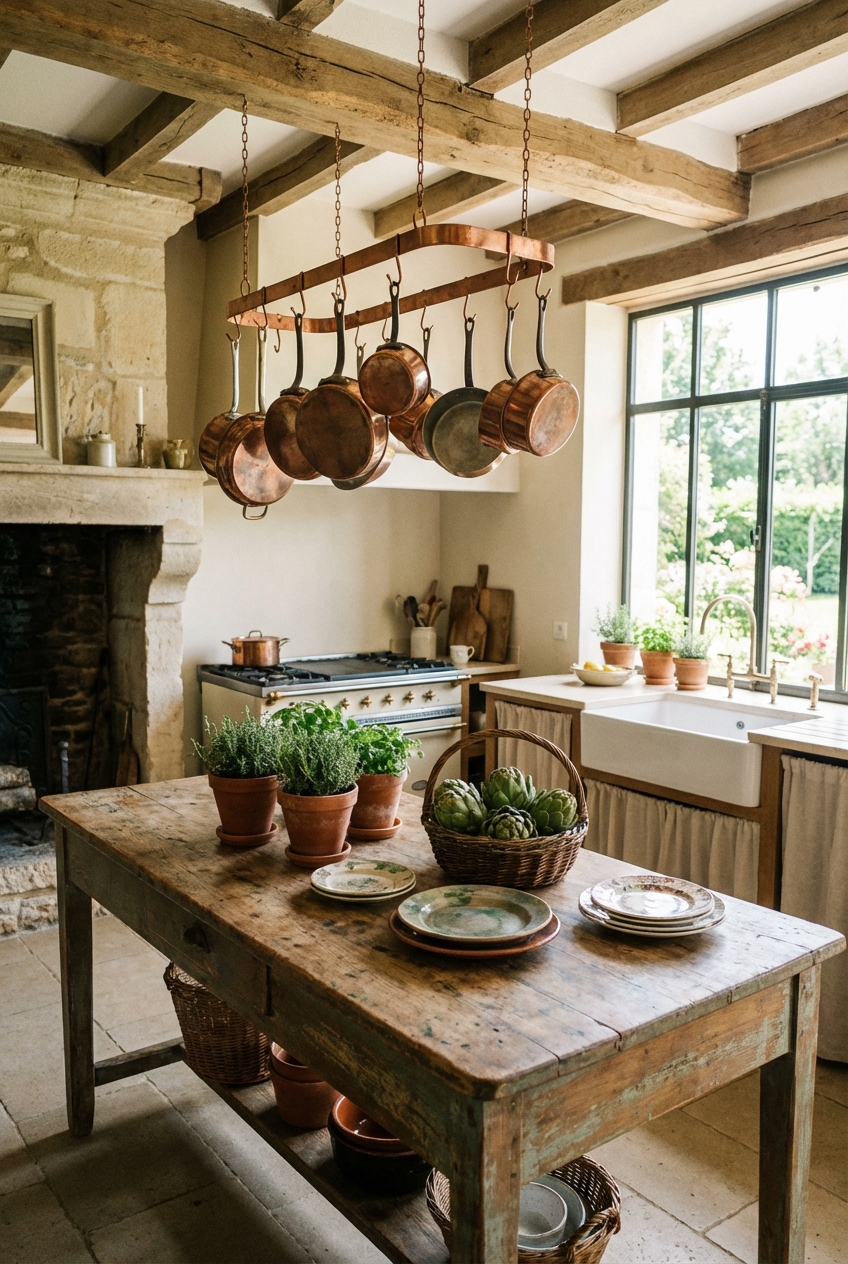 Charming Vintage French Country Kitchen Ideas - Featured Image