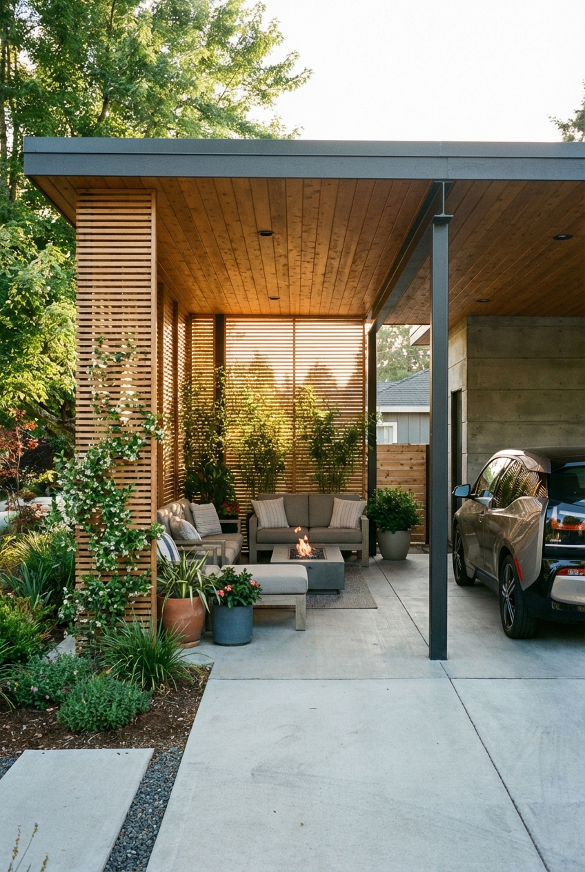 Carport Privacy Ideas for Your Peaceful Retreat - Featured Image