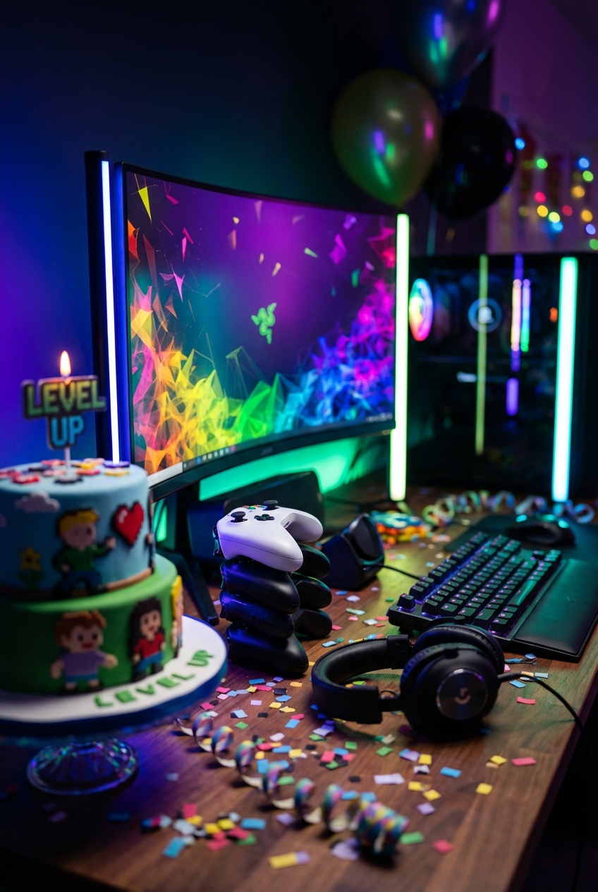 Ultimate Birthday Party Ideas for Gamers - Featured Image