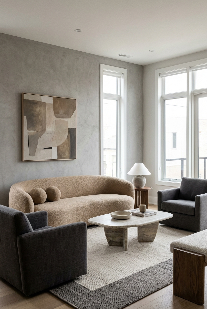 Beige and Grey Living Room Ideas for Chic Decor - Featured Image