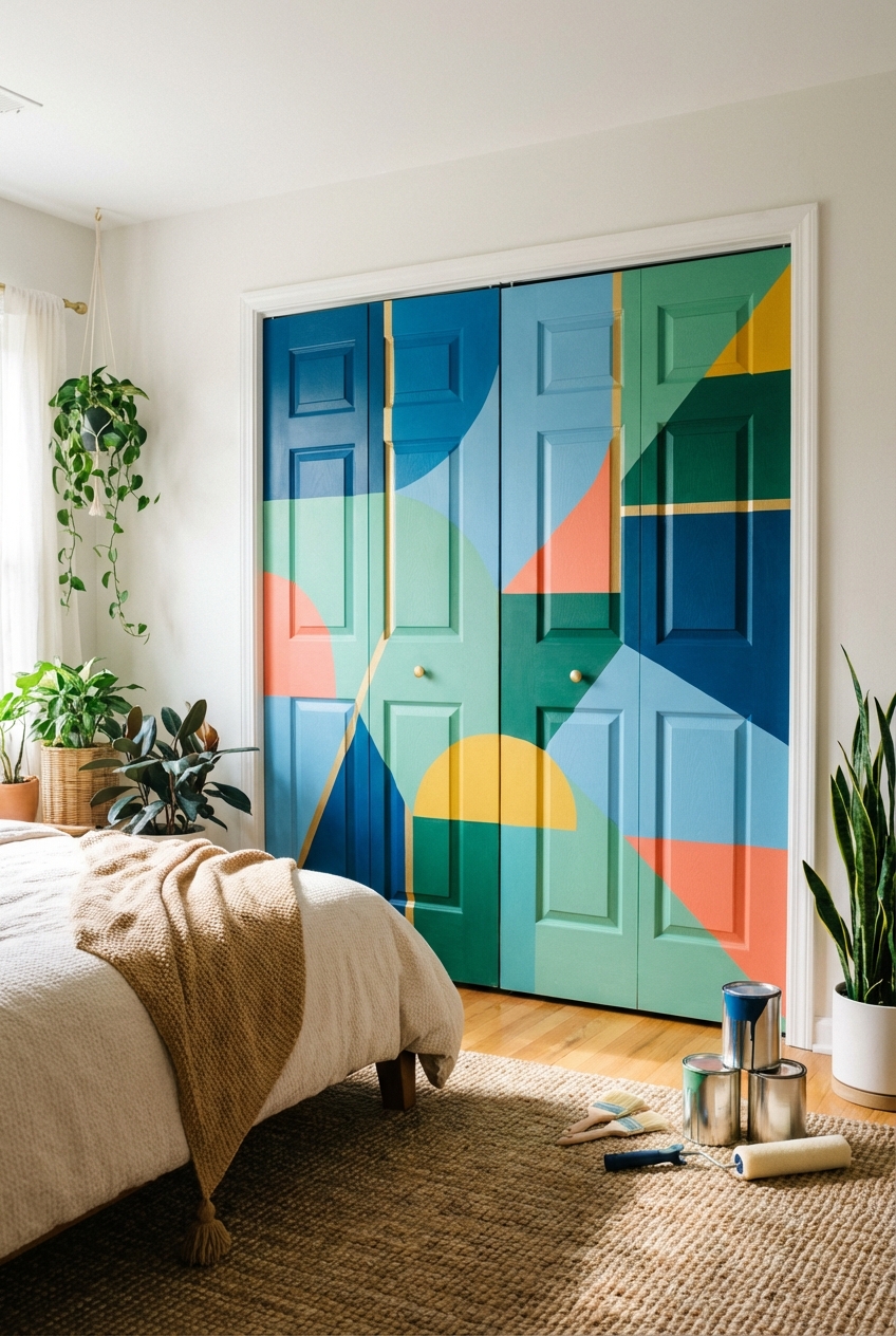 Creative Ideas for Painting Closet Doors - Featured Image