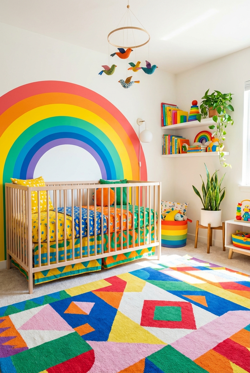 Bright Colorful Nursery Ideas to Inspire You - Featured Image