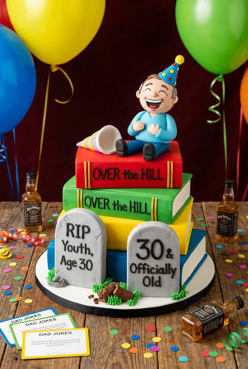 30th Birthday Laughs: Cake Ideas for Him - Featured Image