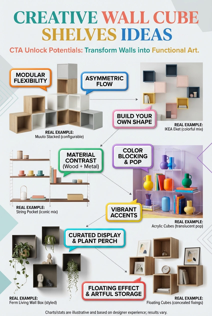 Creative Wall Cube Shelves Ideas for Your Home - Gallery Image 2