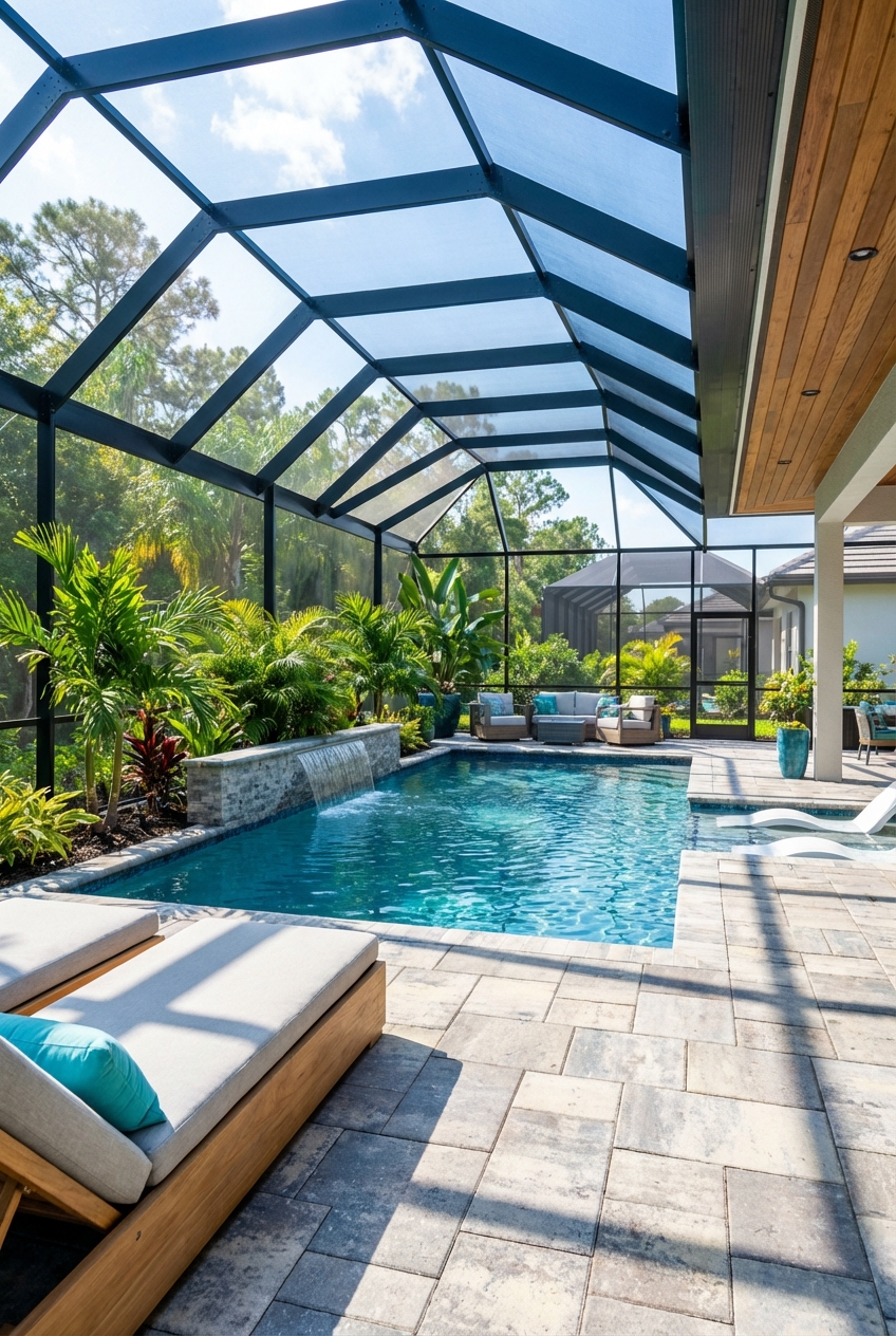 Refreshing Screened In Pool Ideas for Your Backyard - Featured Image