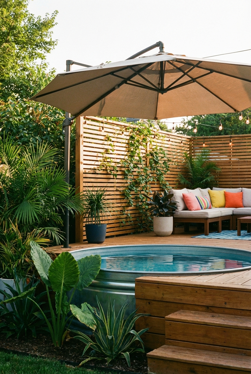 Above Ground Pool Privacy Ideas for Your Oasis - Featured Image
