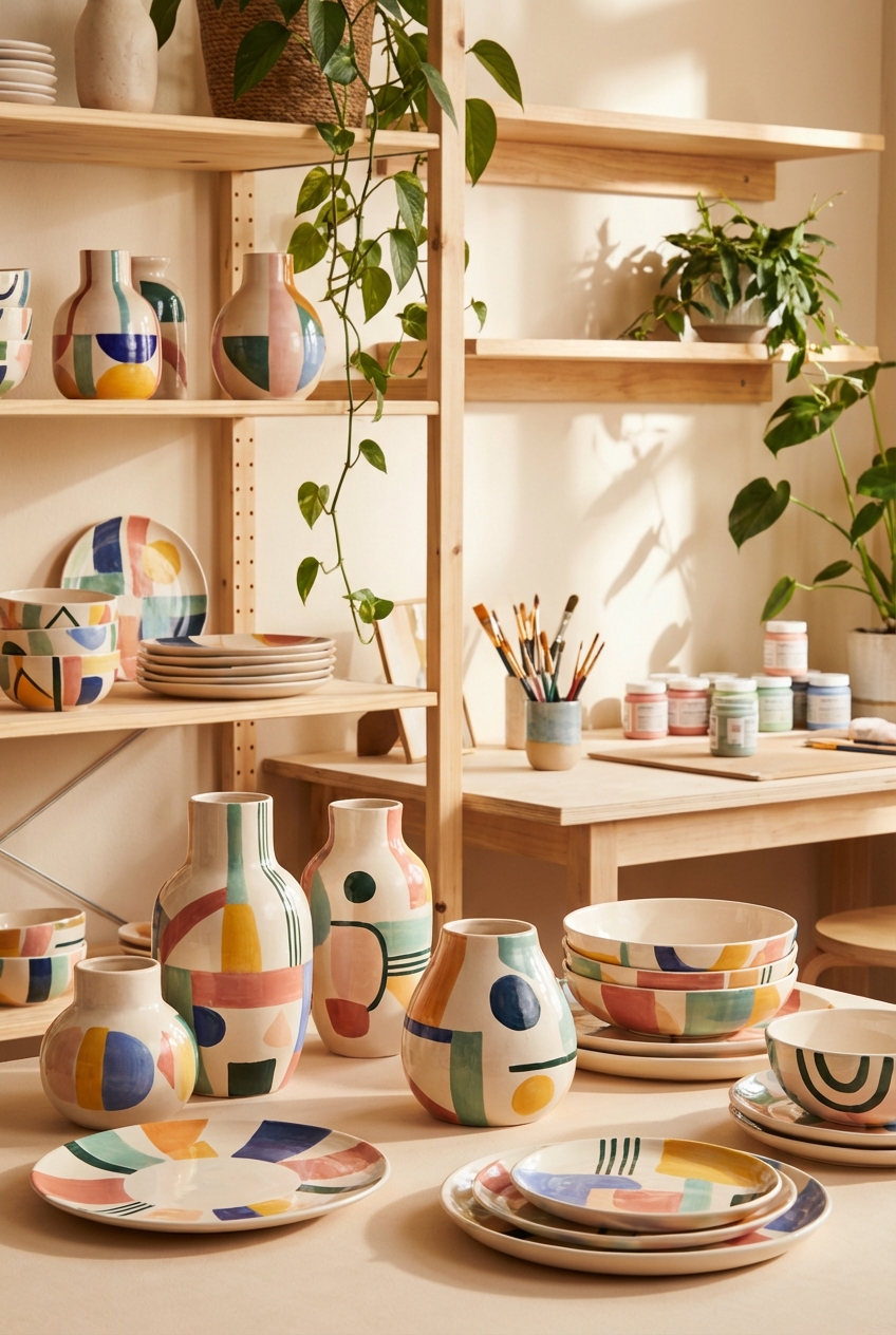 Creative Painted Pottery Ideas for Your Home - Featured Image