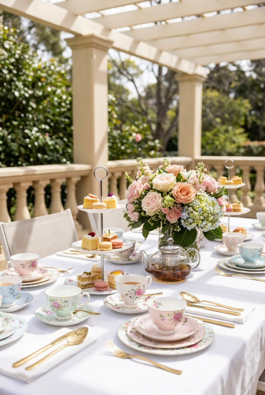 Elegant Tea Party Table Settings Ideas - Featured Image