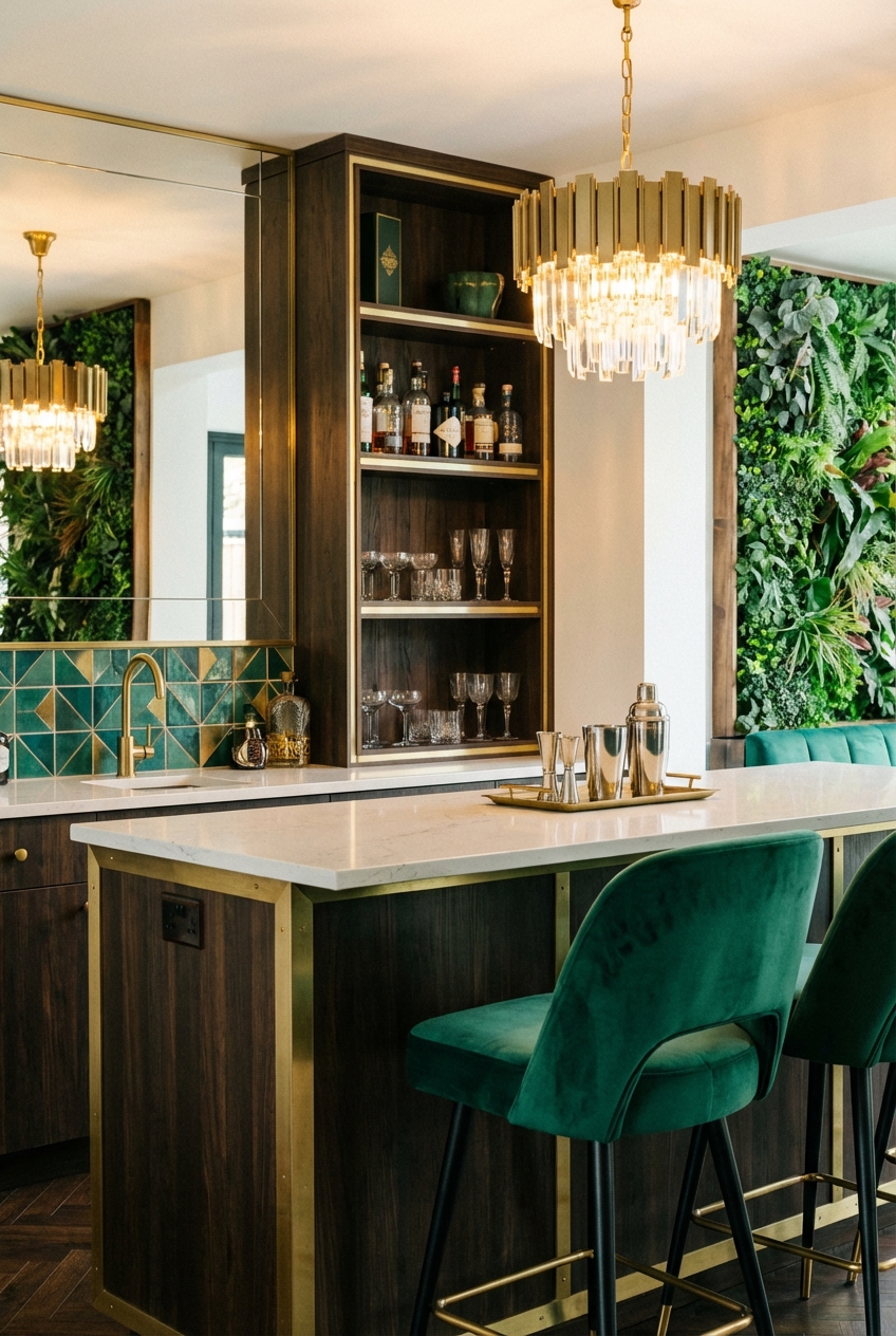 5 Home Bar Design Ideas for a Chic Look - Featured Image