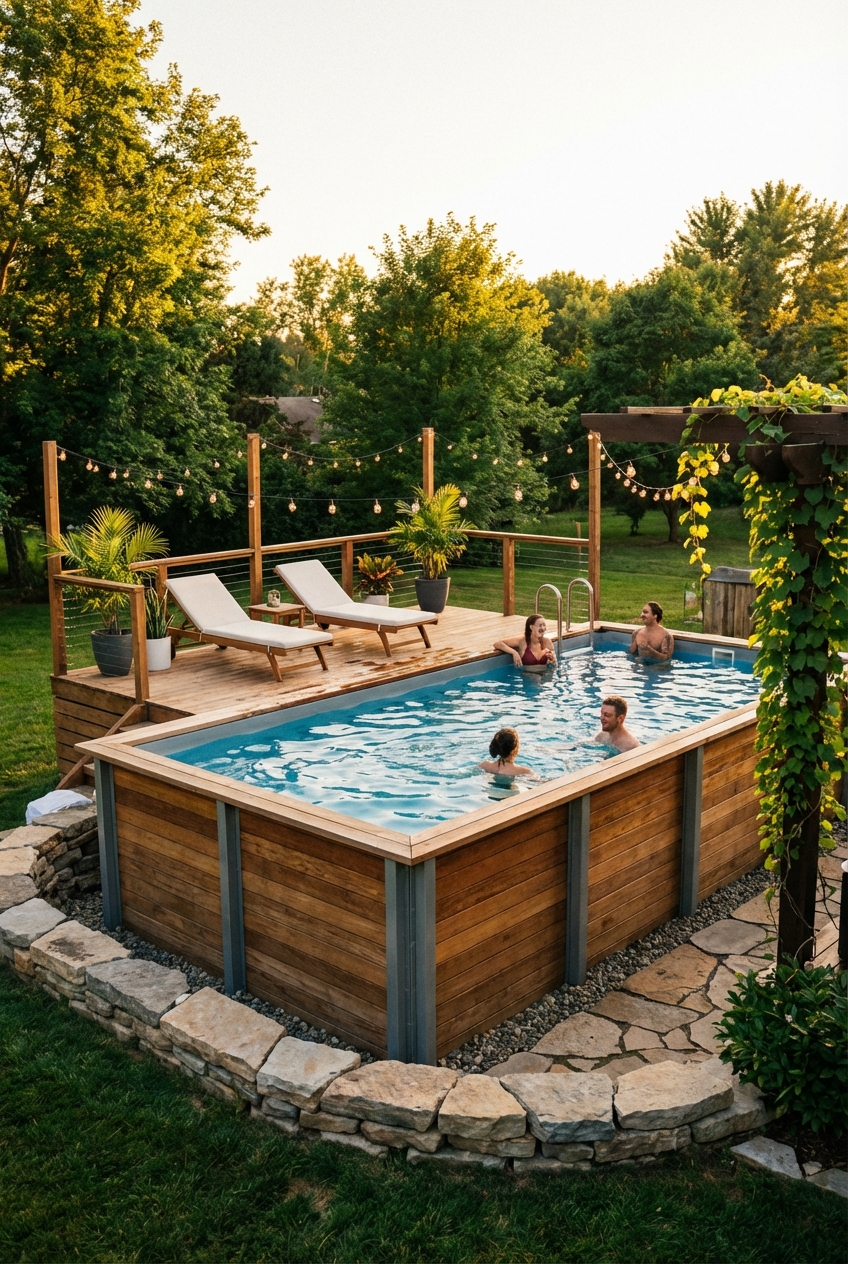 Affordable Above Ground Pool Ideas & Tips - Featured Image