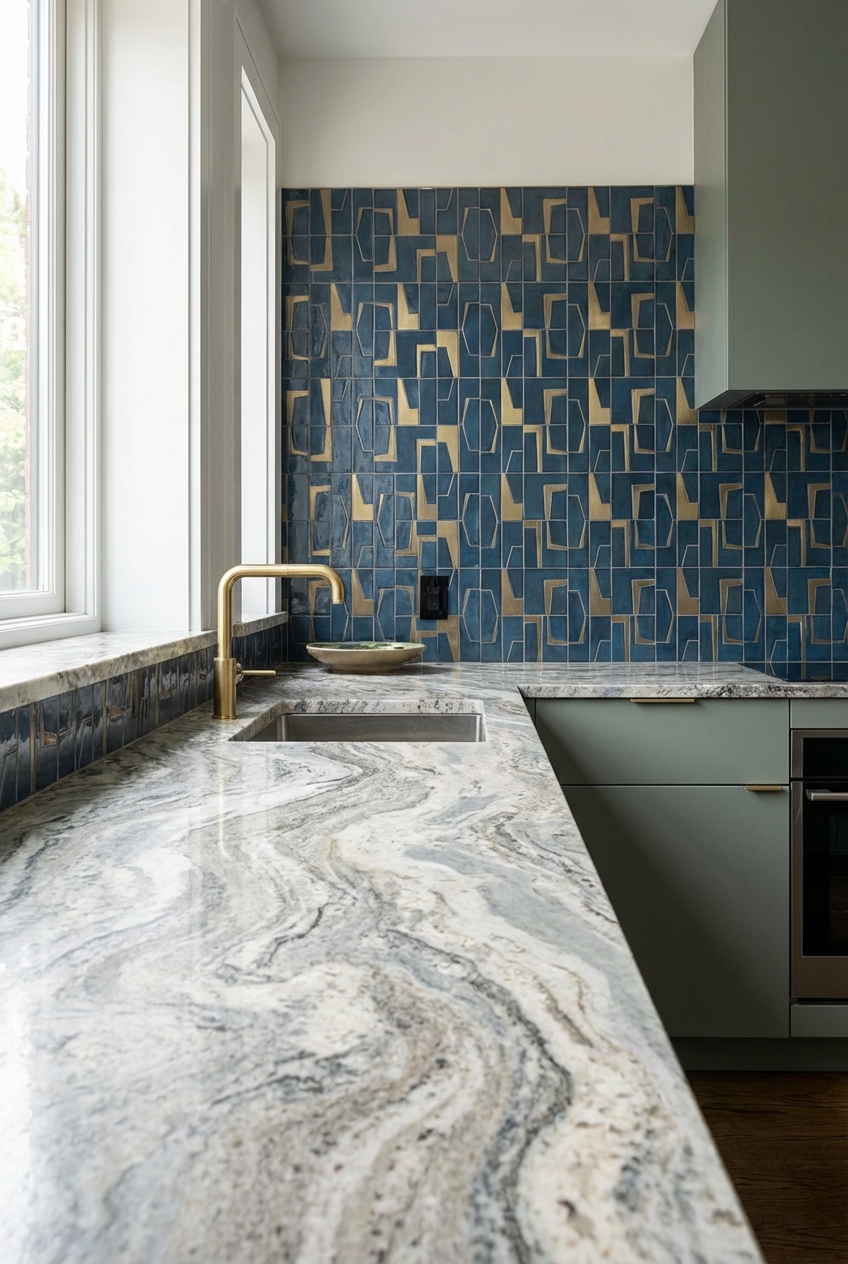Granite Countertops: Chic Backsplash Pairings - Featured Image
