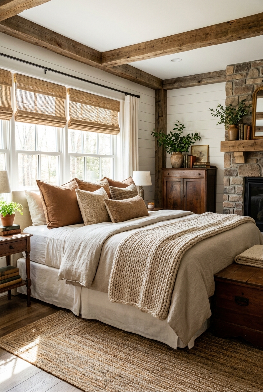 Cozy Farmhouse Bedrooms: Tips & Inspiration - Featured Image