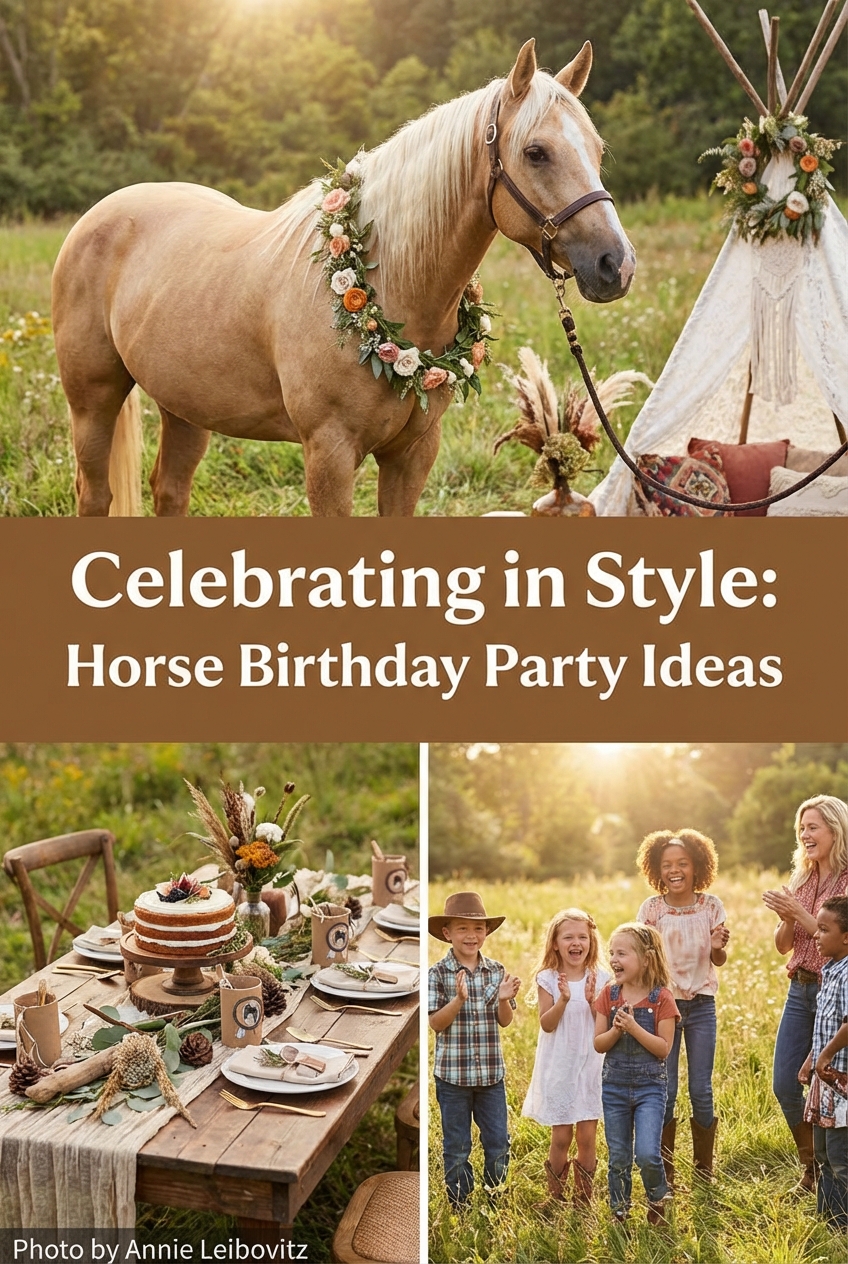 Celebrating in Style: Horse Birthday Party Ideas - Featured Image