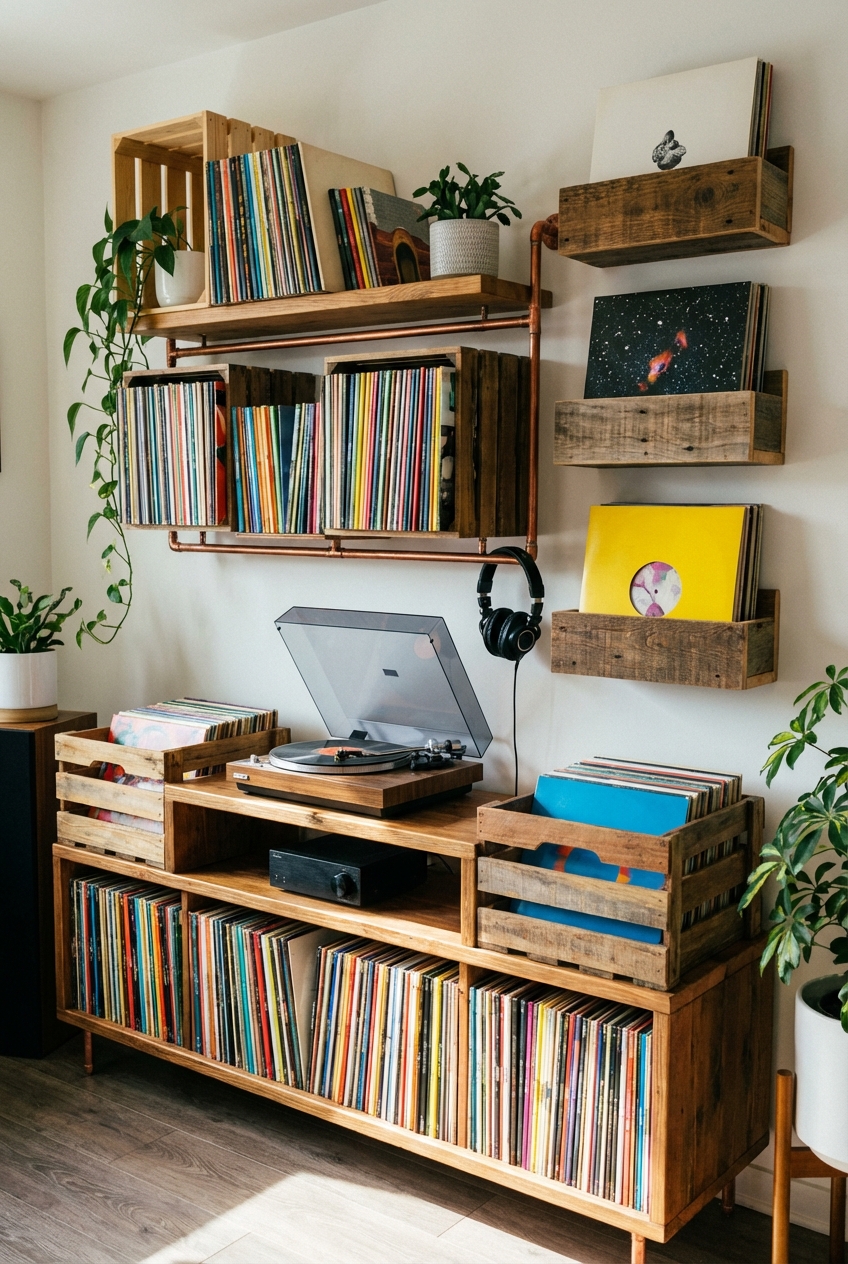 Vinyl Storage - DIY Ideas for Music Lovers - Featured Image