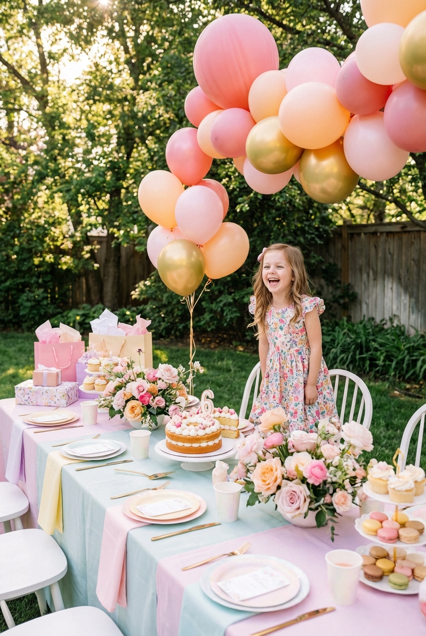 Charming 6th Birthday Party Ideas for Girls - Featured Image