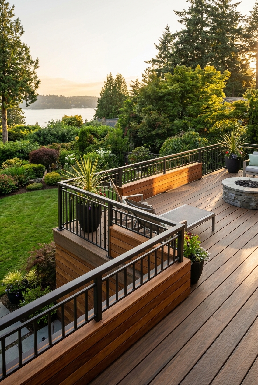 How To Choose Deck Railing Color: Complementing Your Outdoor Space - Featured Image