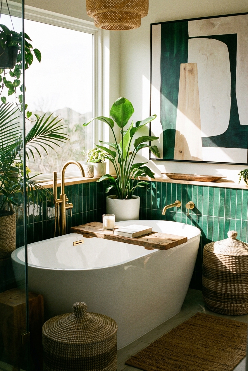 Decorating Around A Bathtub: Enhancing Bathroom Aesthetics - Featured Image