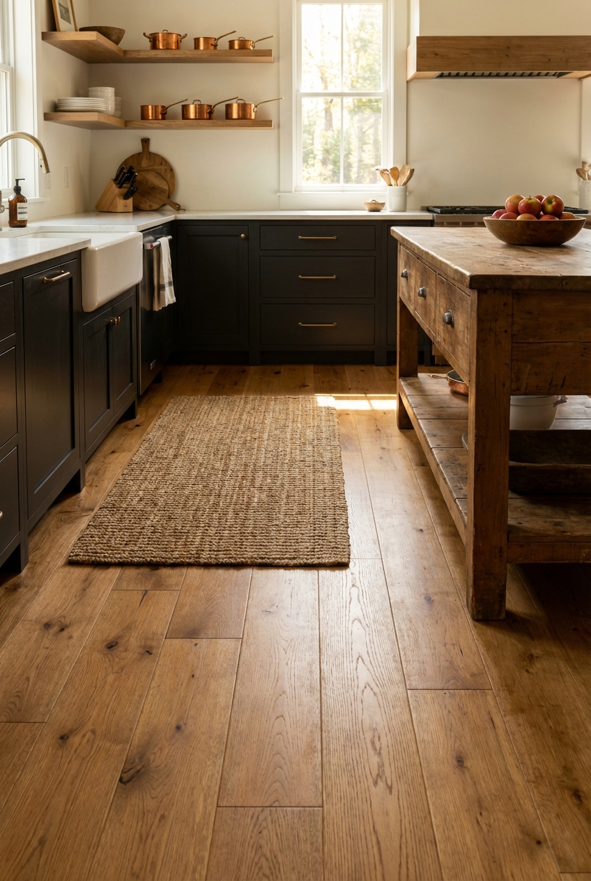 Farmhouse Kitchen Floor Ideas for Cozy Homes - Featured Image