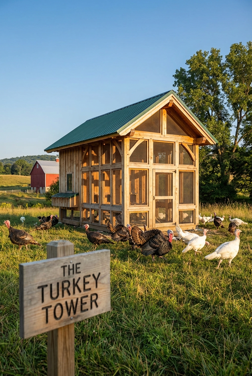 Creative Turkey Coop Ideas for Your Flock - Featured Image