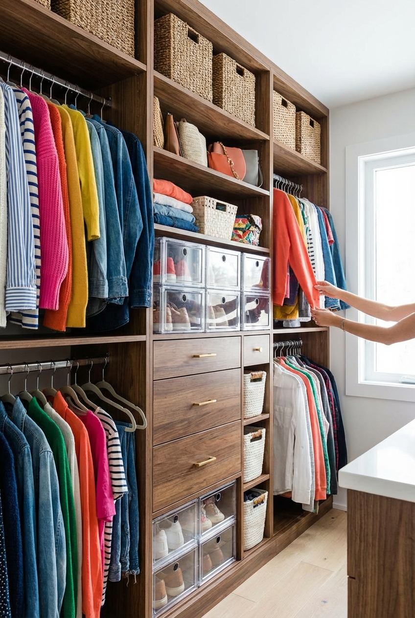 How To Maximize Reach-In Closet Space: Organizational Strategies - Featured Image