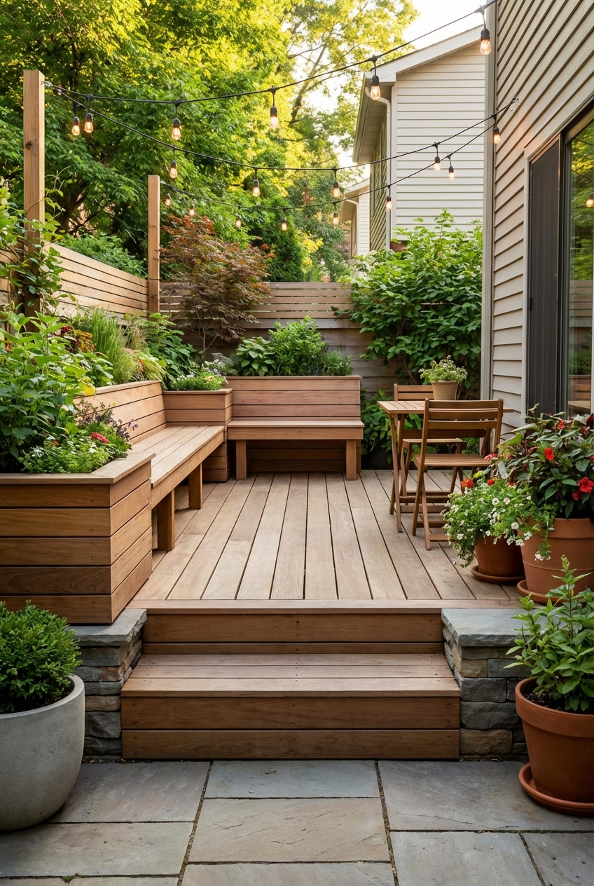 5 Tips for Small Yard Deck Design - Featured Image