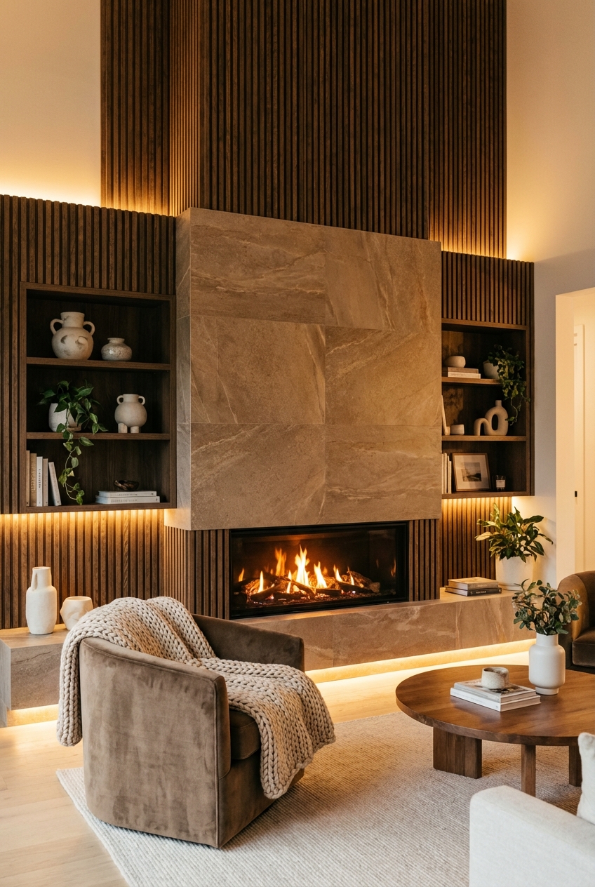 Warm Up Your Space: Fireplace Accent Wall Ideas - Featured Image