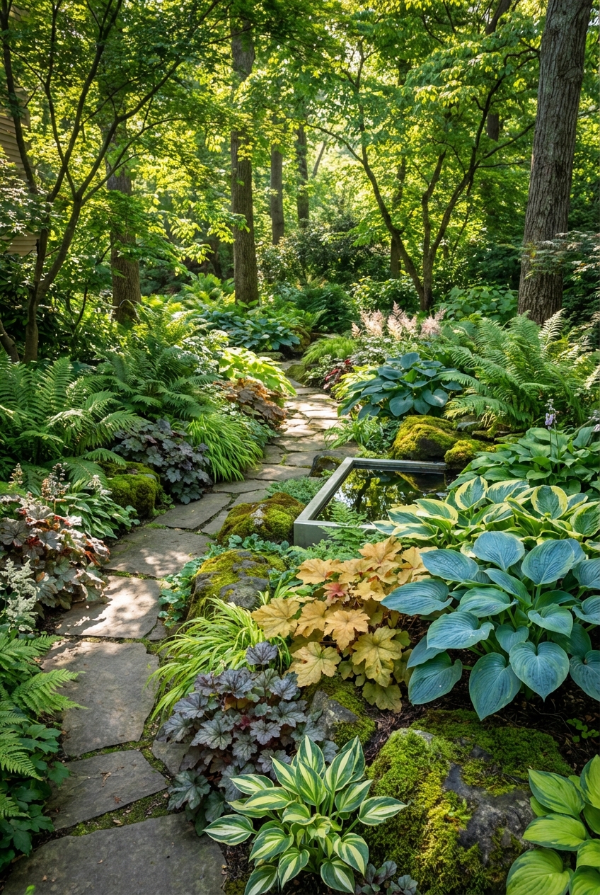 Shade Garden Bliss: Landscaping Where Grass Won't Grow - Featured Image
