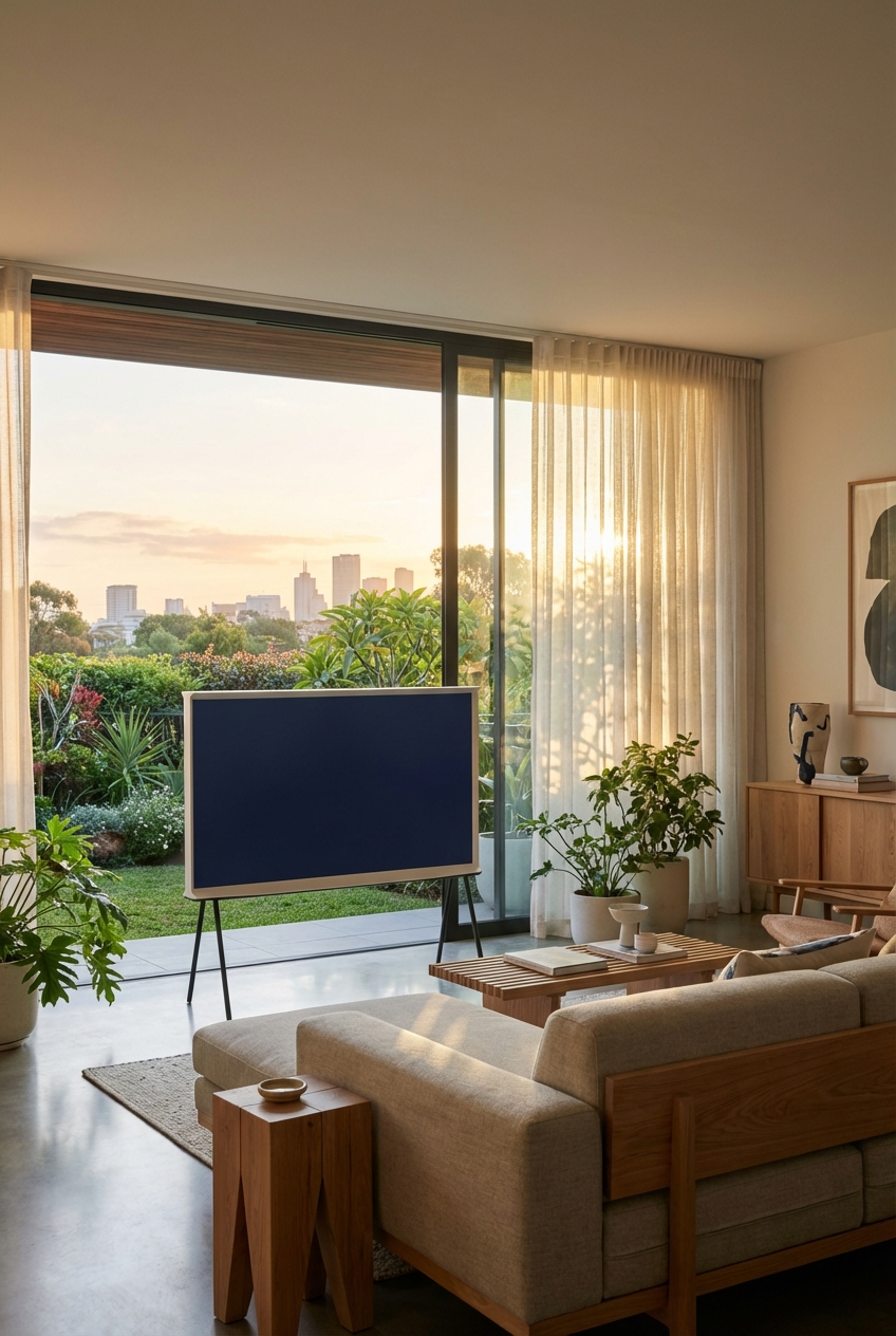 Creative TV Placement: In Front of Window Ideas - Featured Image