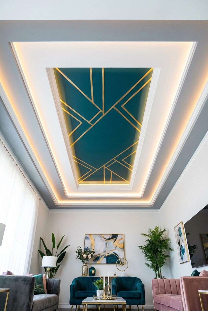 Tray Ceiling Painting Ideas for Stylish Rooms - Featured Image