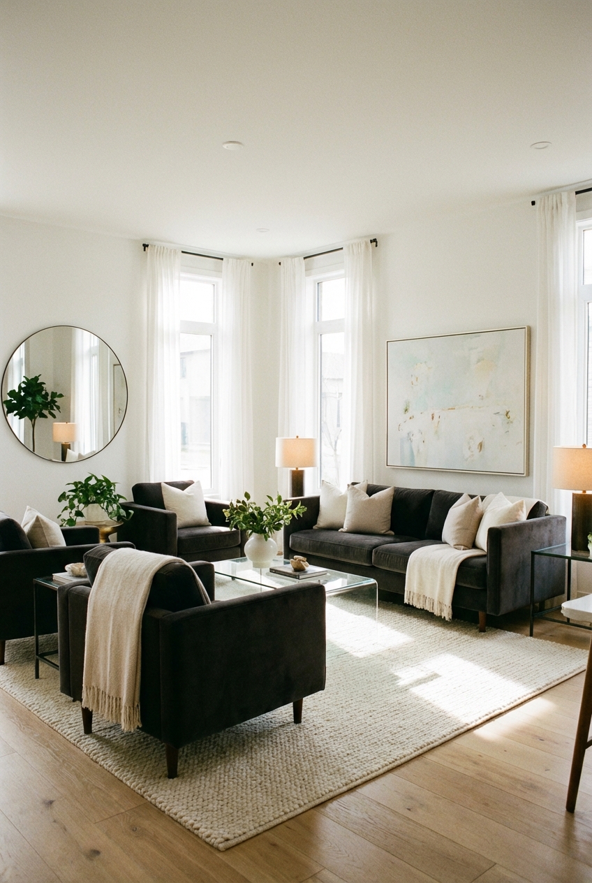How To Lighten Up A Room With Dark Furniture: Brightening Tips - Featured Image
