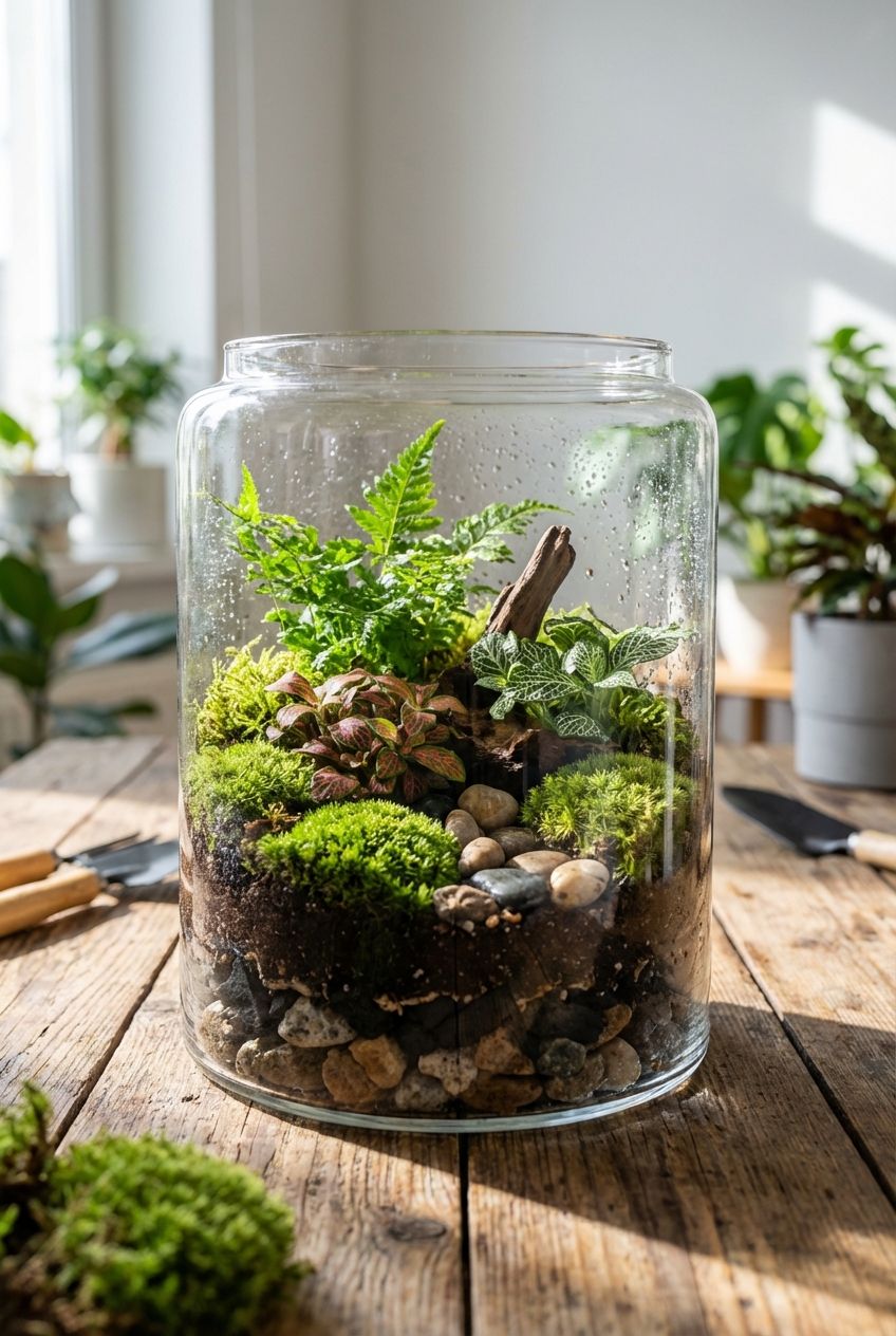 The Art of Assembling a Balanced Terrarium - Featured Image
